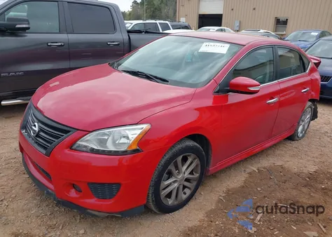 2015 Nissan Sentra Sr z USA, uszkodzony, nr VIN 3N1AB7AP2FY349875